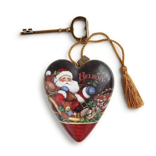 Art Heart - Believe Santa