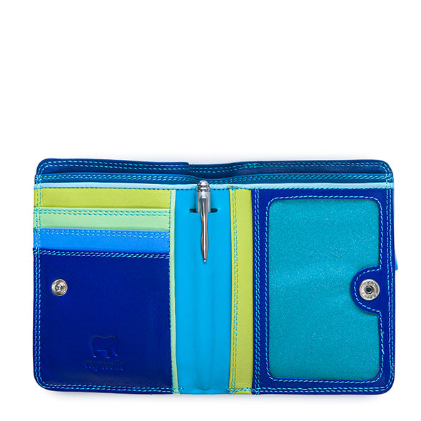 Mywalit Medium Zip Around Wallet - Seascape