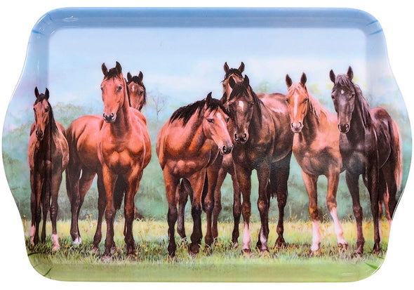 Beauty Of Horses Scatter Tray - In The Pasture