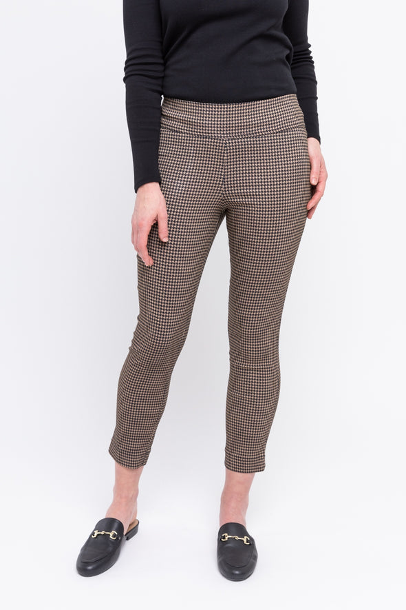 Jump Bengaline Houndstooth Print Pant