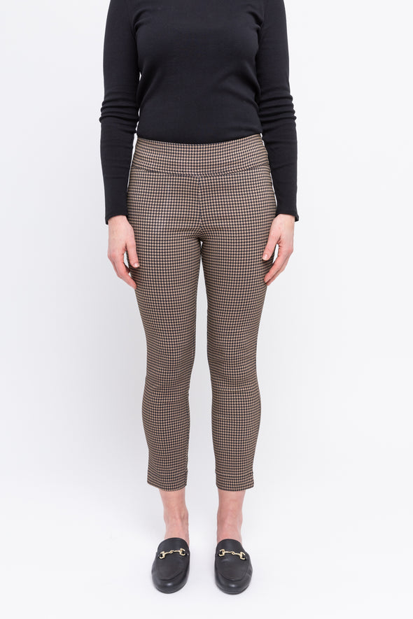 Jump Bengaline Houndstooth Print Pant