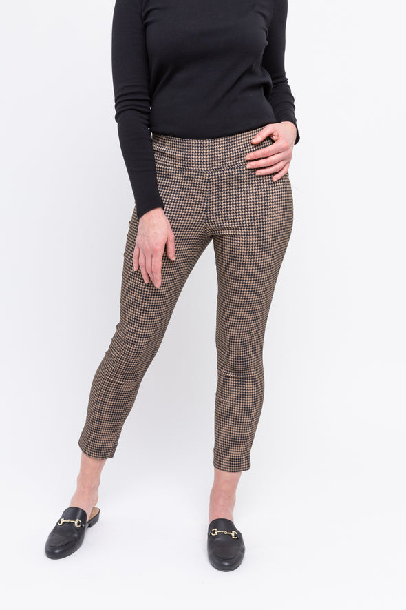 Jump Bengaline Houndstooth Print Pant