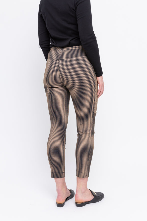 Jump Bengaline Houndstooth Print Pant