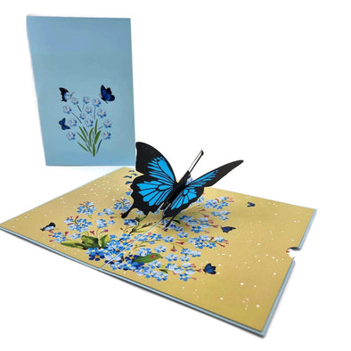 Colorpop Cards - Blue Butterfly