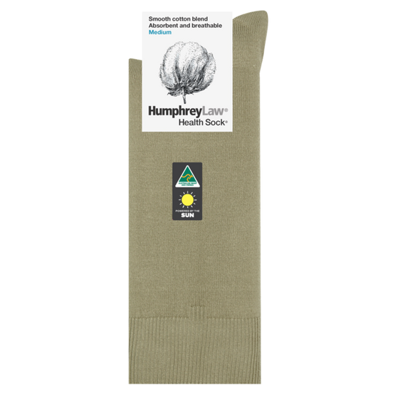 Smooth Cotton Blend  Absorbent Breathable Sock - 57C07