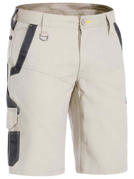 Bisley Flex Move Stretch Cargo Short - Stone