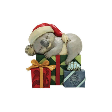 Christmas Koala Mini Figurine