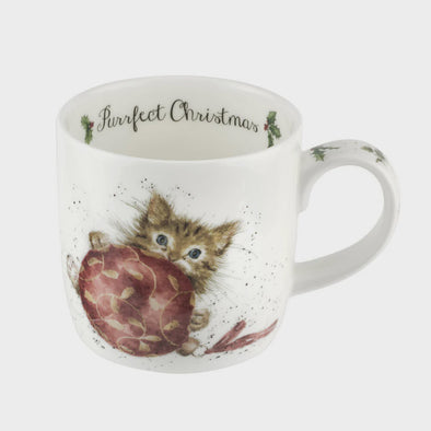 Wrendale Designs - Purrfect Christmas Mug