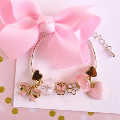 Pink Fantasia Charm Bracelet