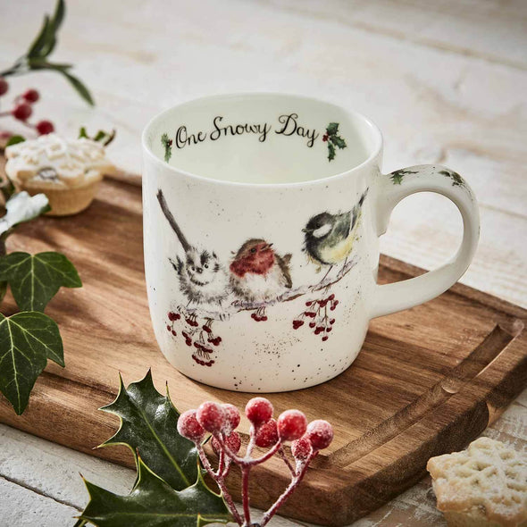 Wrendale Designs - One Snowy Day Mug