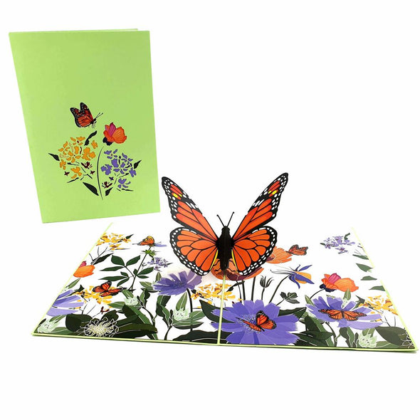 Colorpop Cards - Orange Butterfly