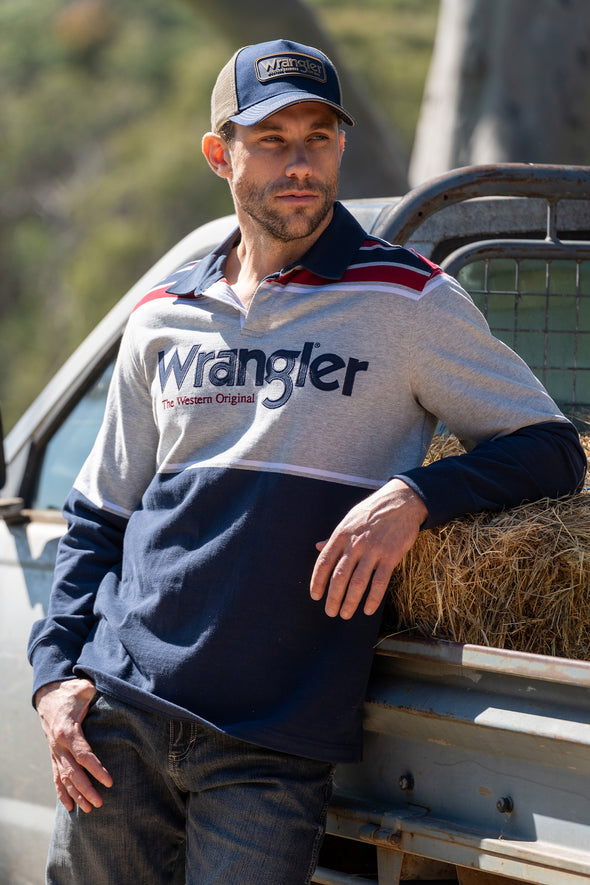 Wrangler Max Stripe Rugby