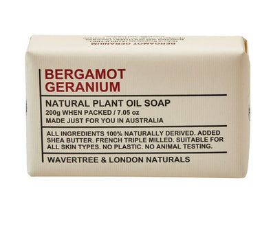 Bergamot And Geranium Soap