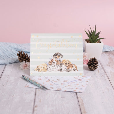 Wrendale Designs Little Paws Card