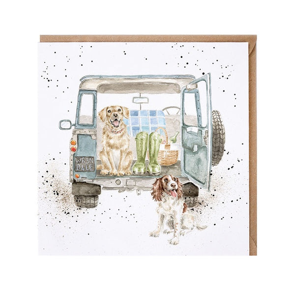 Wrendale Designs Paws For A Picnic Card