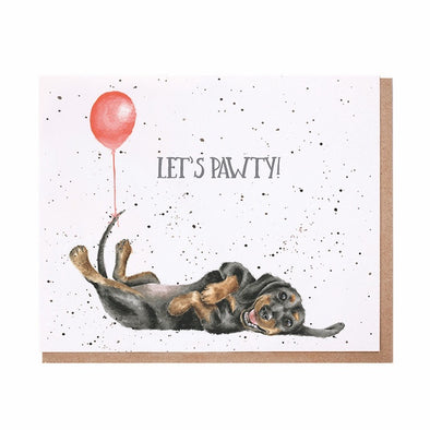 Wrendale Designs Lets Pawty Card