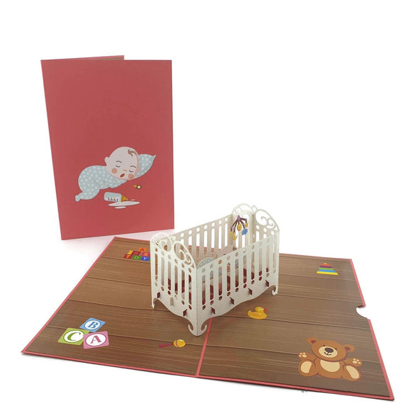 Colorpop Cards - Baby In Cot