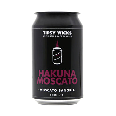 Tipsy Wicks Alcohol Scented Candles - Hakuna