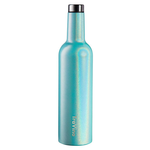 Travino Insulated Wine Flask 750ml - Aqua Mist